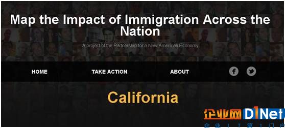美國移民影響力地圖(來源:Partnership for a New American Economy)